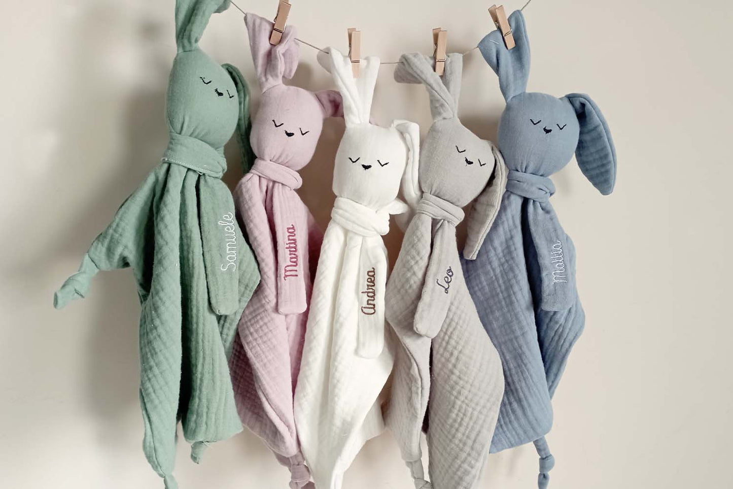 DouDou in mussola di cotone per neonati personalizzato