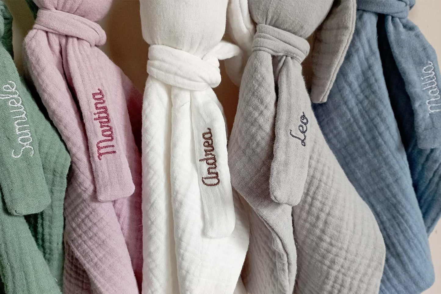 DouDou in mussola di cotone per neonati personalizzato