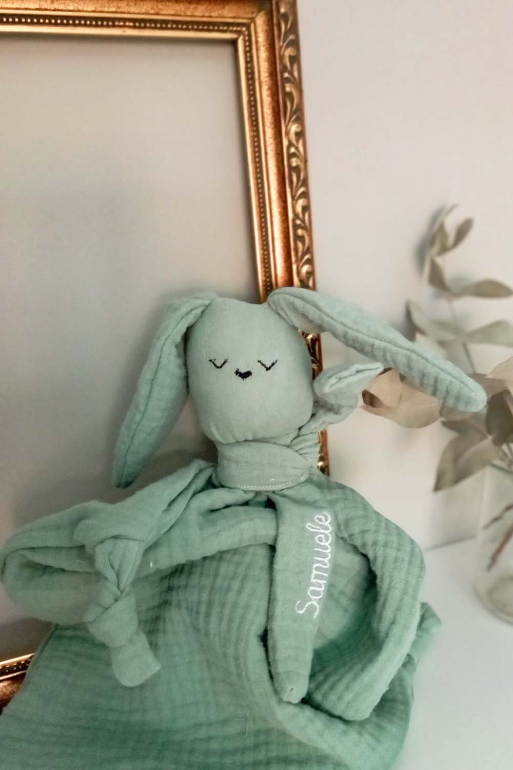 DouDou in mussola di cotone per neonati personalizzato